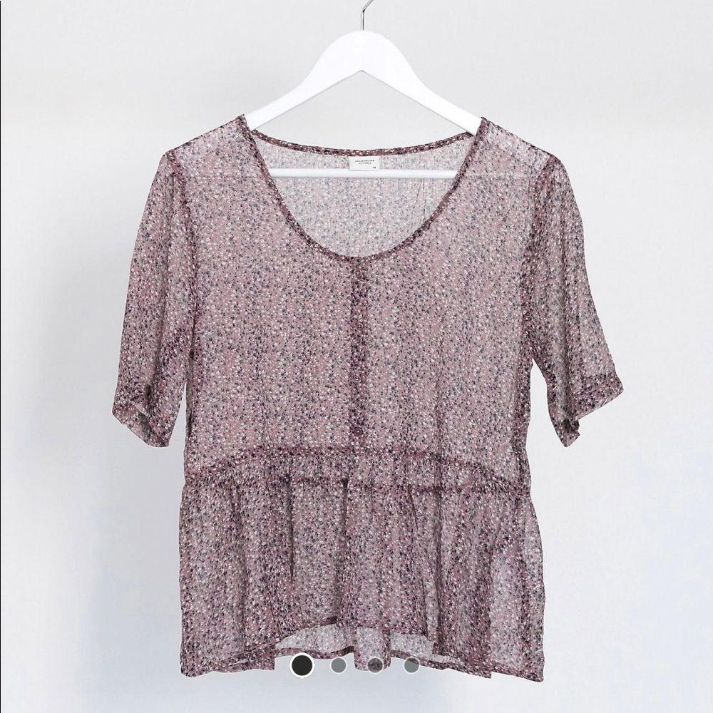 Floral print top